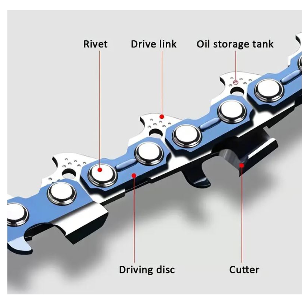 Miniatura 5 de Cadena Repuesto 6 Pulgadas sierra